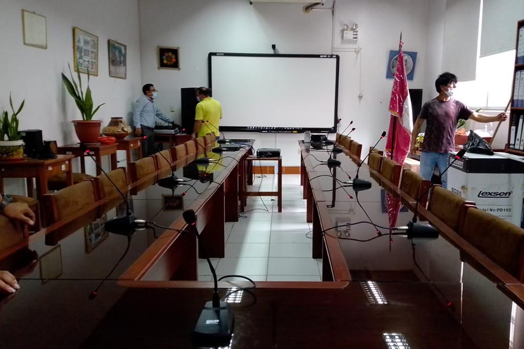 Implemetacison de auditorios